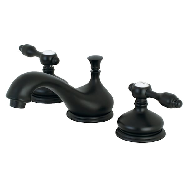 KS1160TAL 8" Widespread Bathroom Faucet, Matte Black